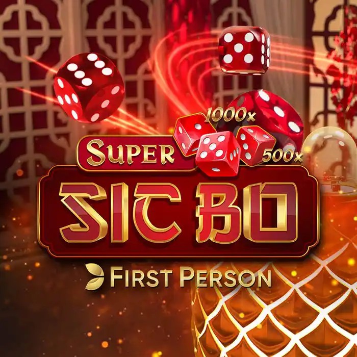 Super Sic Bo slot visual from Evolution available on rewards-casino.de