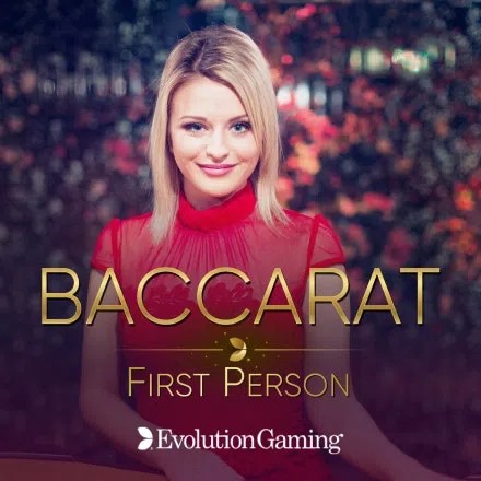 First Person Baccarat – slot by Evolution, featured at rewards-casino.de