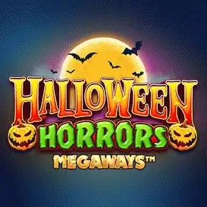 Official Megaways logo: Halloween Horrors Megaways by Iron Dog Studio at rewards-casino