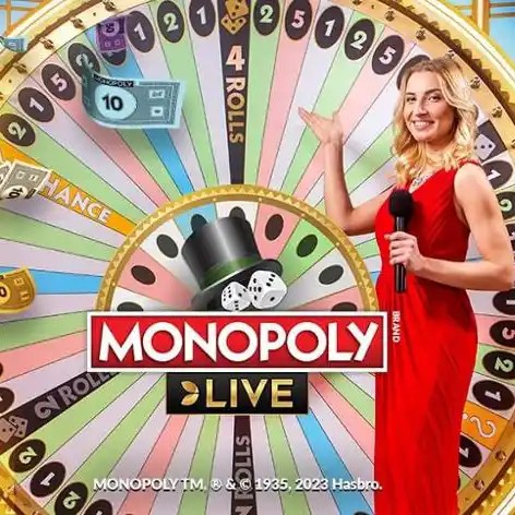 Play the Monopoly Live slot by Evolution on rewards-casino