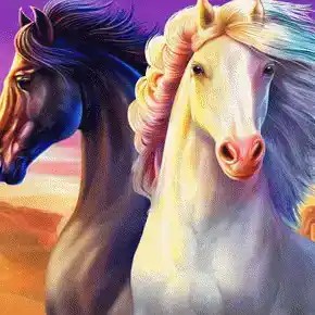 Mustang Gold Megaways logo by Pragmatic Play rewards-casino