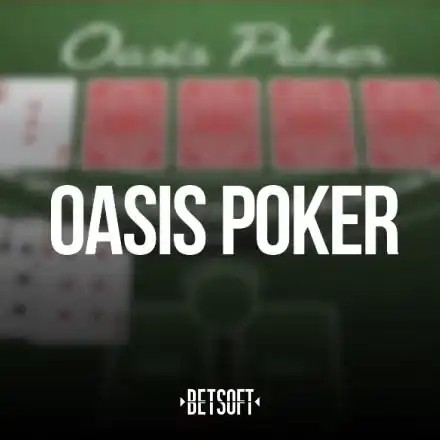 Oasis Poker slot icon by Betsoft Gaming, available at rewards-casino