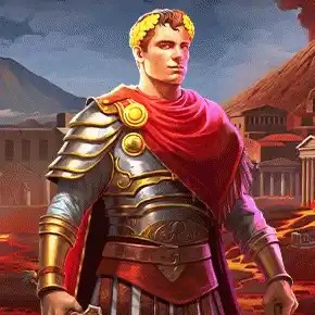 Pompeii Megareels Megaways logo by Pragmatic Play at rewards-casino