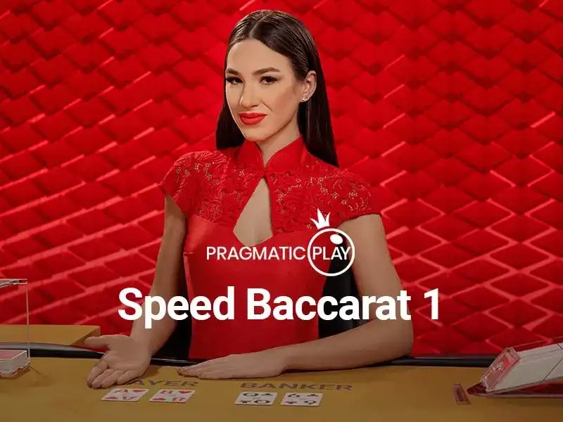 Speed Baccarat online game logo by Atmosfera on rewards-casino.de